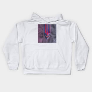 Trippy strip Kids Hoodie